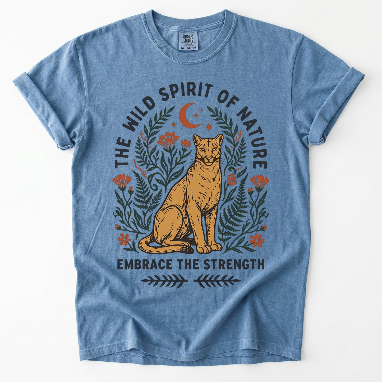 The Wild Spirit Of Nature Vintage Washed T-Shirt