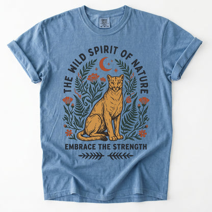 The Wild Spirit Of Nature Vintage Washed T-Shirt