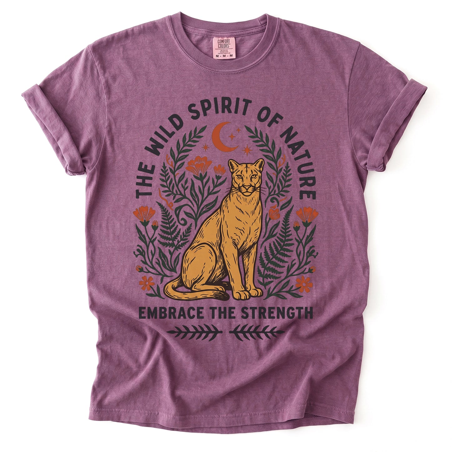 The Wild Spirit Of Nature Vintage Washed T-Shirt