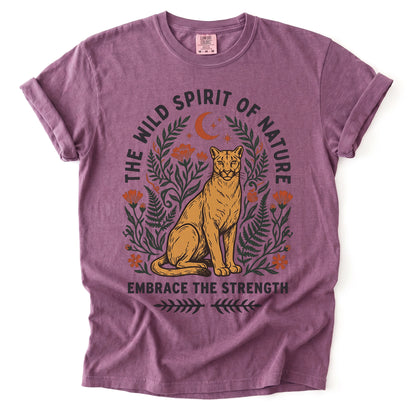 The Wild Spirit Of Nature Vintage Washed T-Shirt