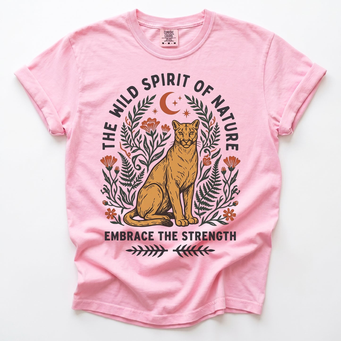 The Wild Spirit Of Nature Vintage Washed T-Shirt