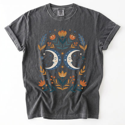 Twin Moons Vintage Washed T-Shirt