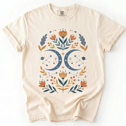 Twin Moons Vintage Washed T-Shirt