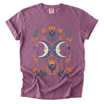 Twin Moons Vintage Washed T-Shirt