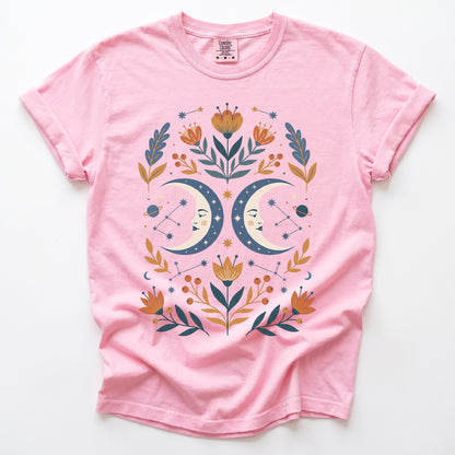 Twin Moons Vintage Washed T-Shirt