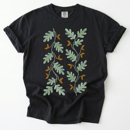 Vine & Crescent Moon Vintage Washed T-Shirt