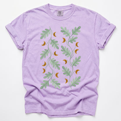Vine & Crescent Moon Vintage Washed T-Shirt
