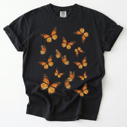 Vintage Monarch Butterfly Collection Vintage Washed T-Shirt