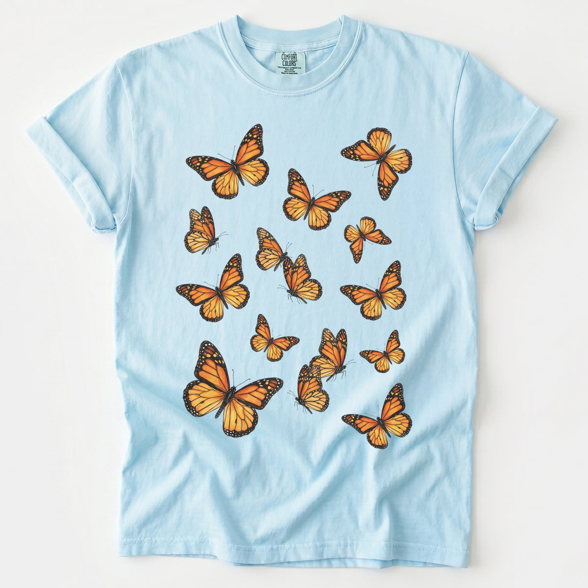 Vintage Monarch Butterfly Collection Vintage Washed T-Shirt