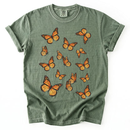 Vintage Monarch Butterfly Collection Vintage Washed T-Shirt