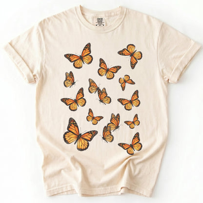 Vintage Monarch Butterfly Collection Vintage Washed T-Shirt