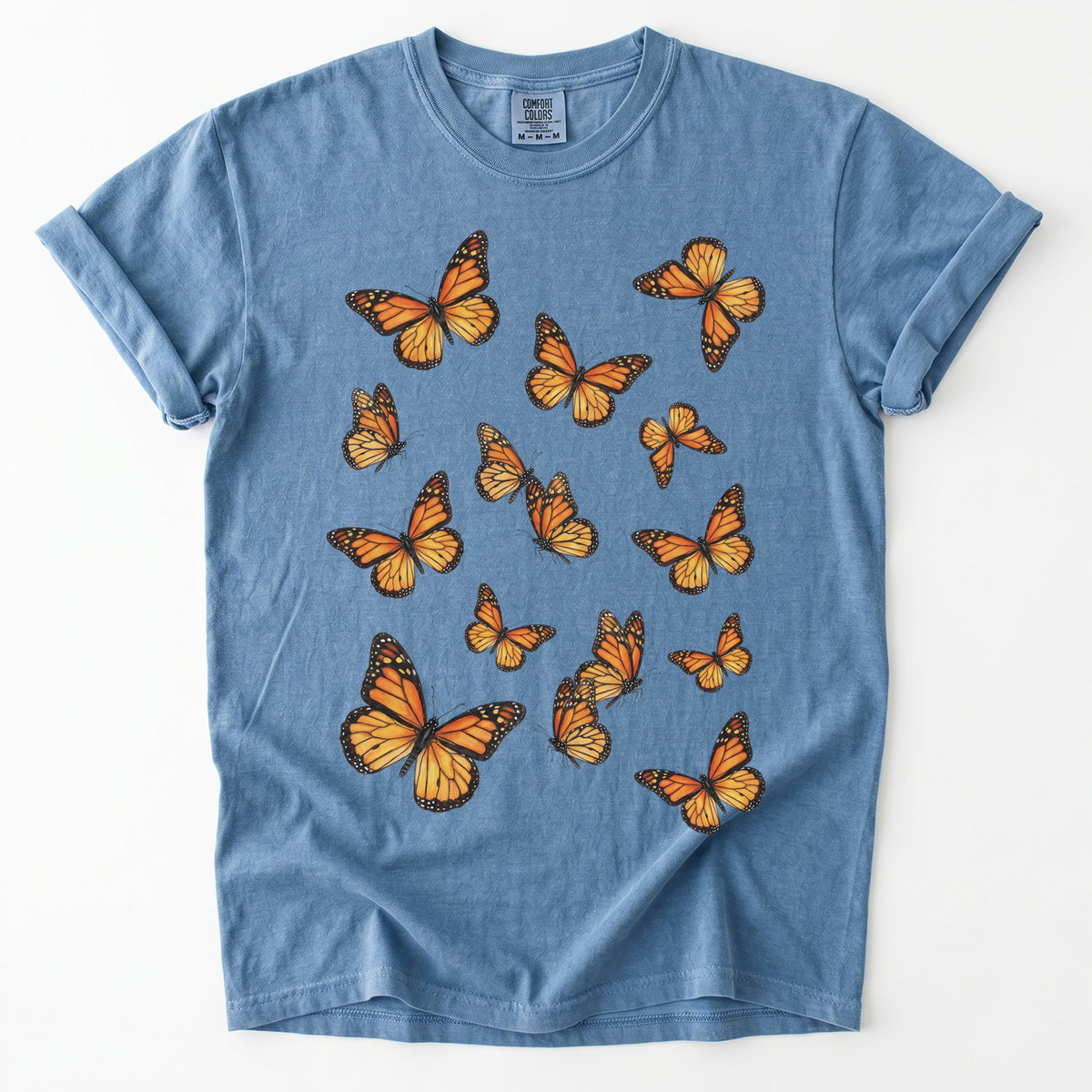 Vintage Monarch Butterfly Collection Vintage Washed T-Shirt