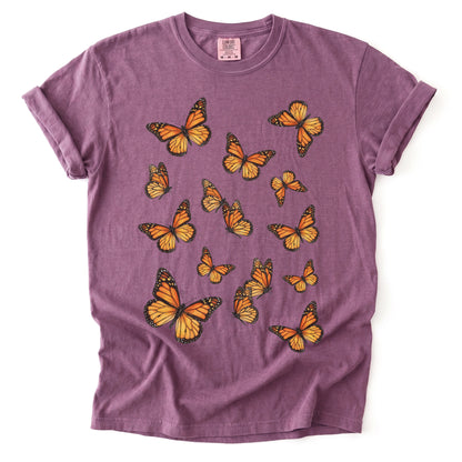 Vintage Monarch Butterfly Collection Vintage Washed T-Shirt