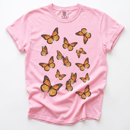 Vintage Monarch Butterfly Collection Vintage Washed T-Shirt