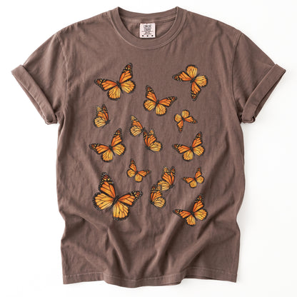 Vintage Monarch Butterfly Collection Vintage Washed T-Shirt