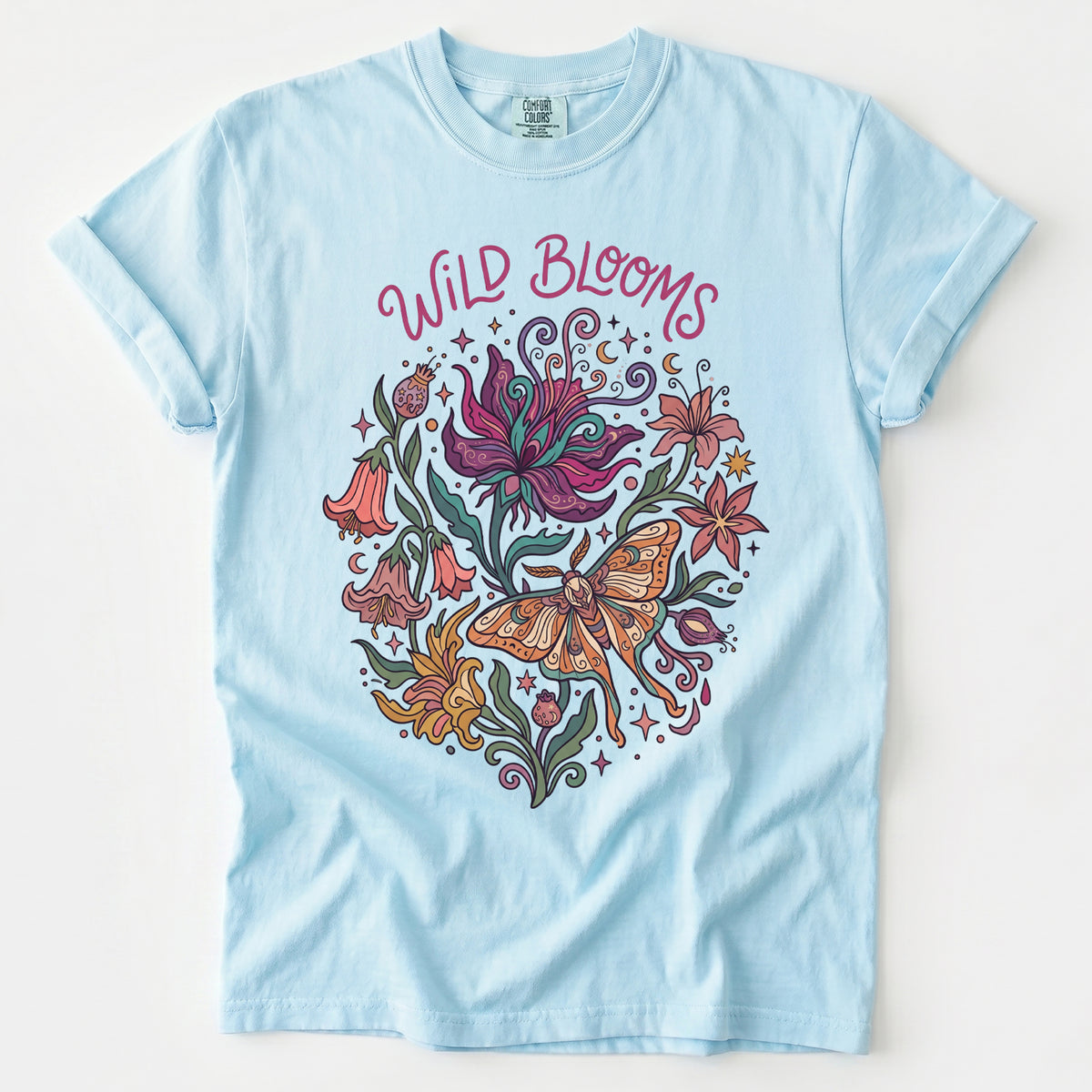 Wild Blooms Vintage Washed T-Shirt