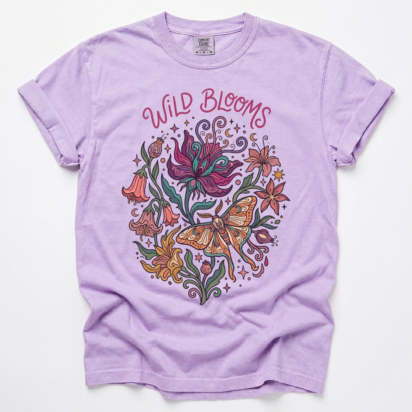 Wild Blooms Vintage Washed T-Shirt