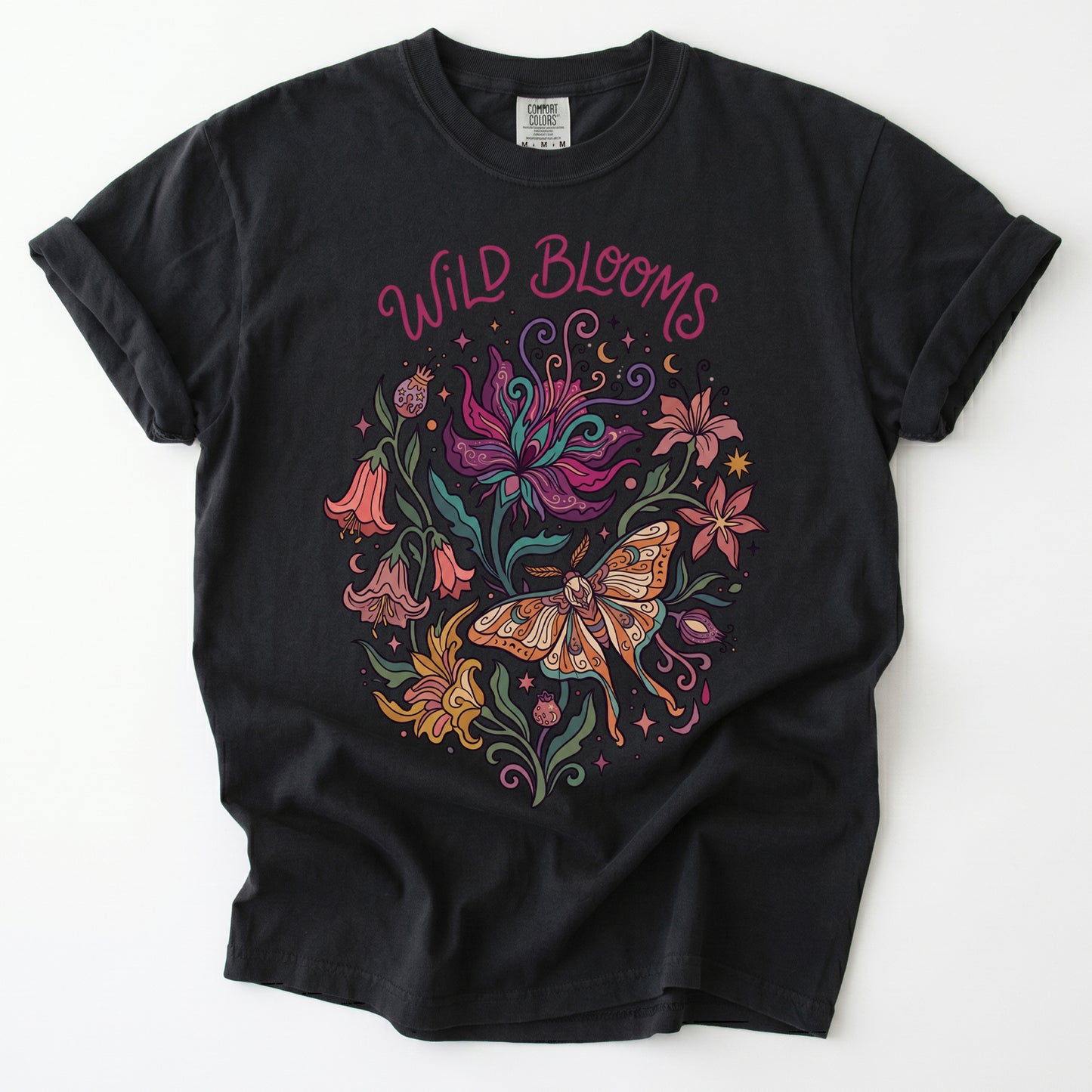 Wild Blooms Vintage Washed T-Shirt