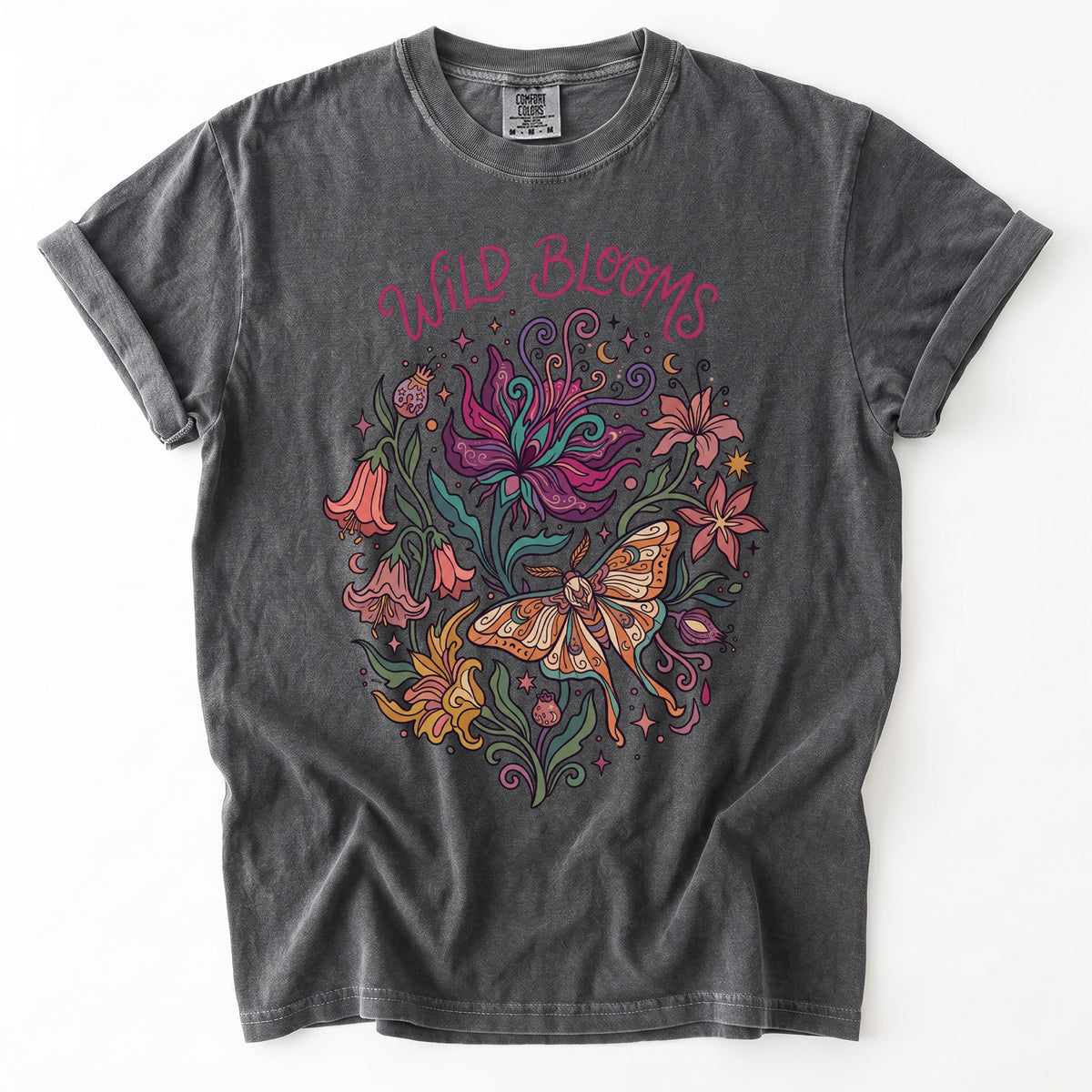 Wild Blooms Vintage Washed T-Shirt
