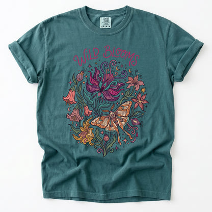 Wild Blooms Vintage Washed T-Shirt