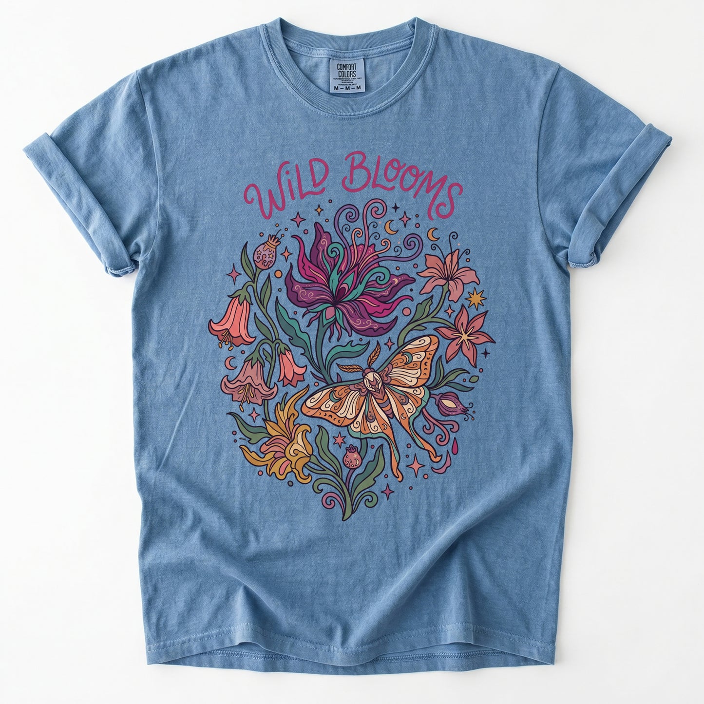 Wild Blooms Vintage Washed T-Shirt