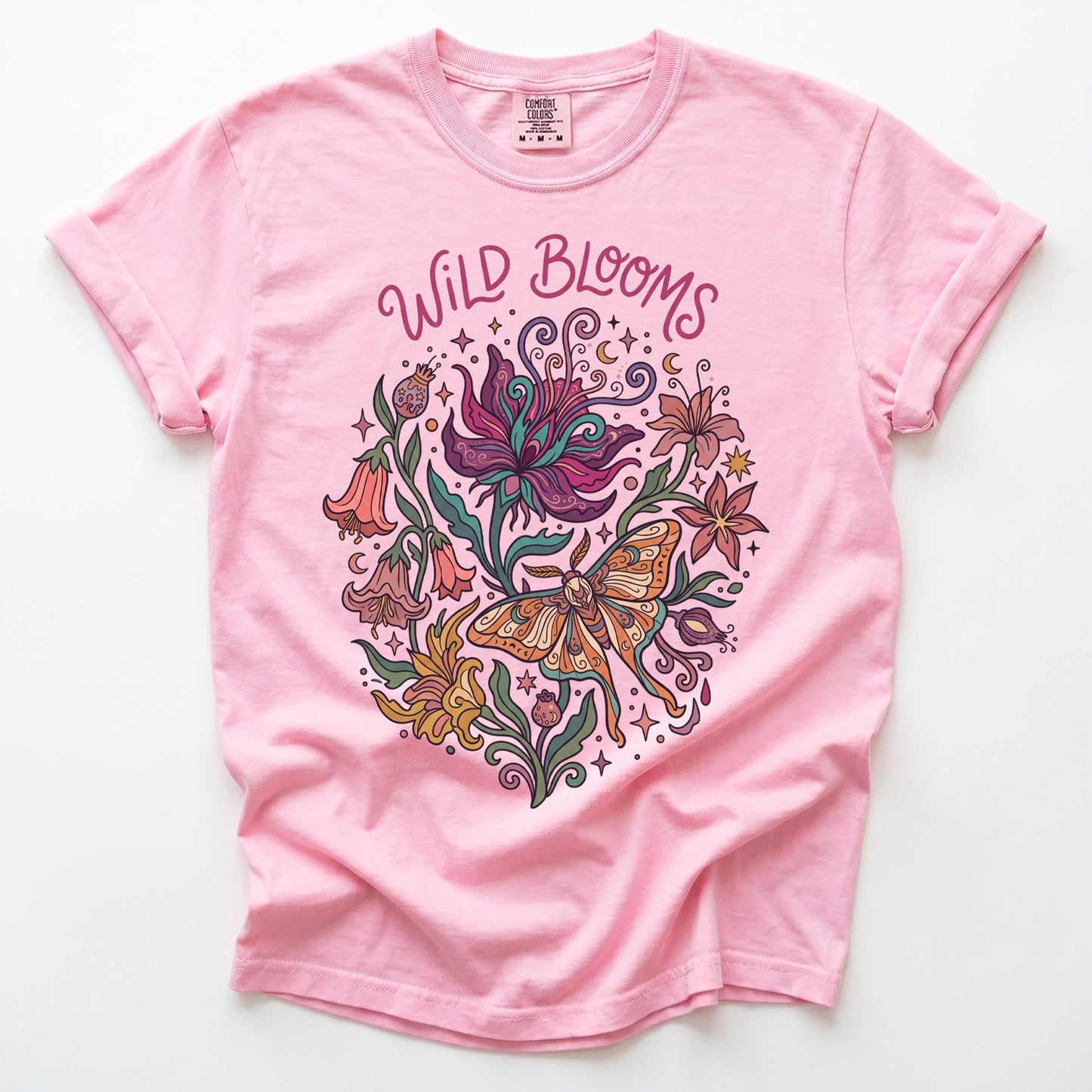 Wild Blooms Vintage Washed T-Shirt