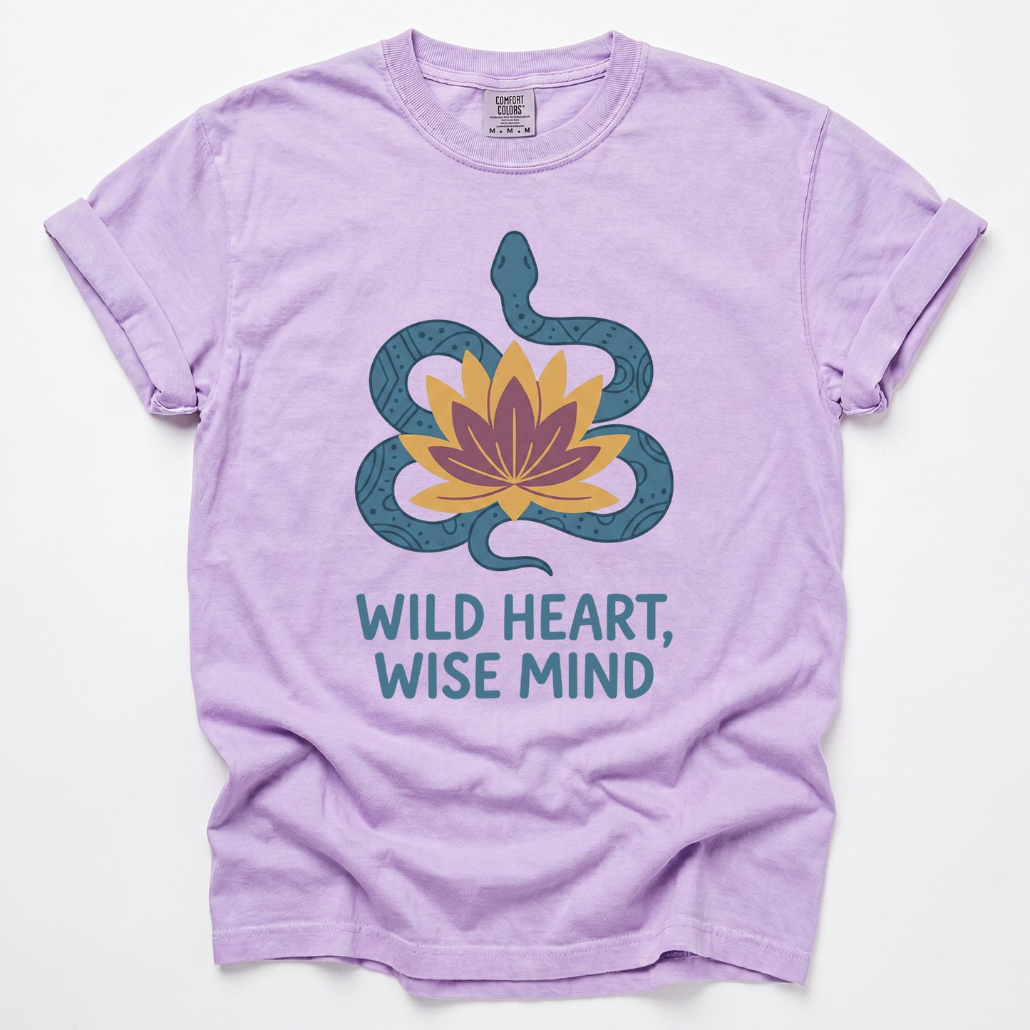 Wild Heart Wise Mind Vintage Washed T-Shirt