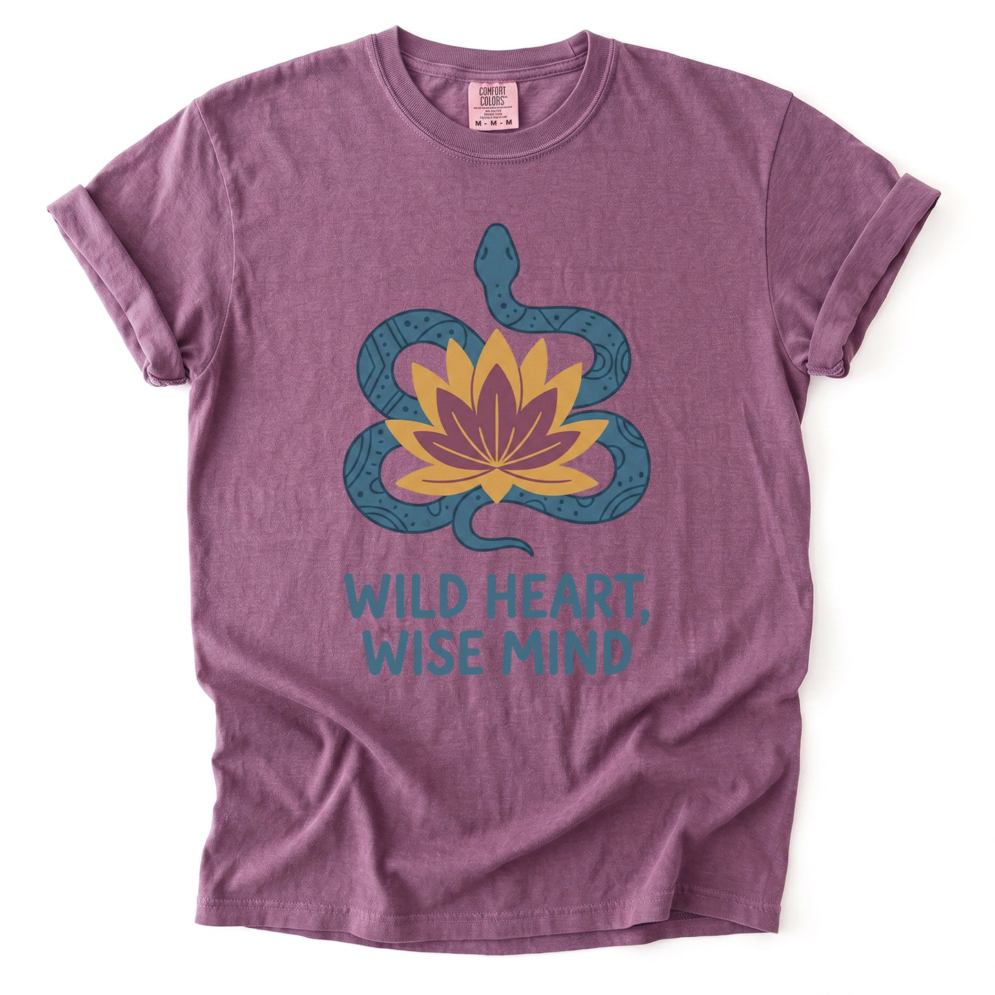 Wild Heart Wise Mind Vintage Washed T-Shirt