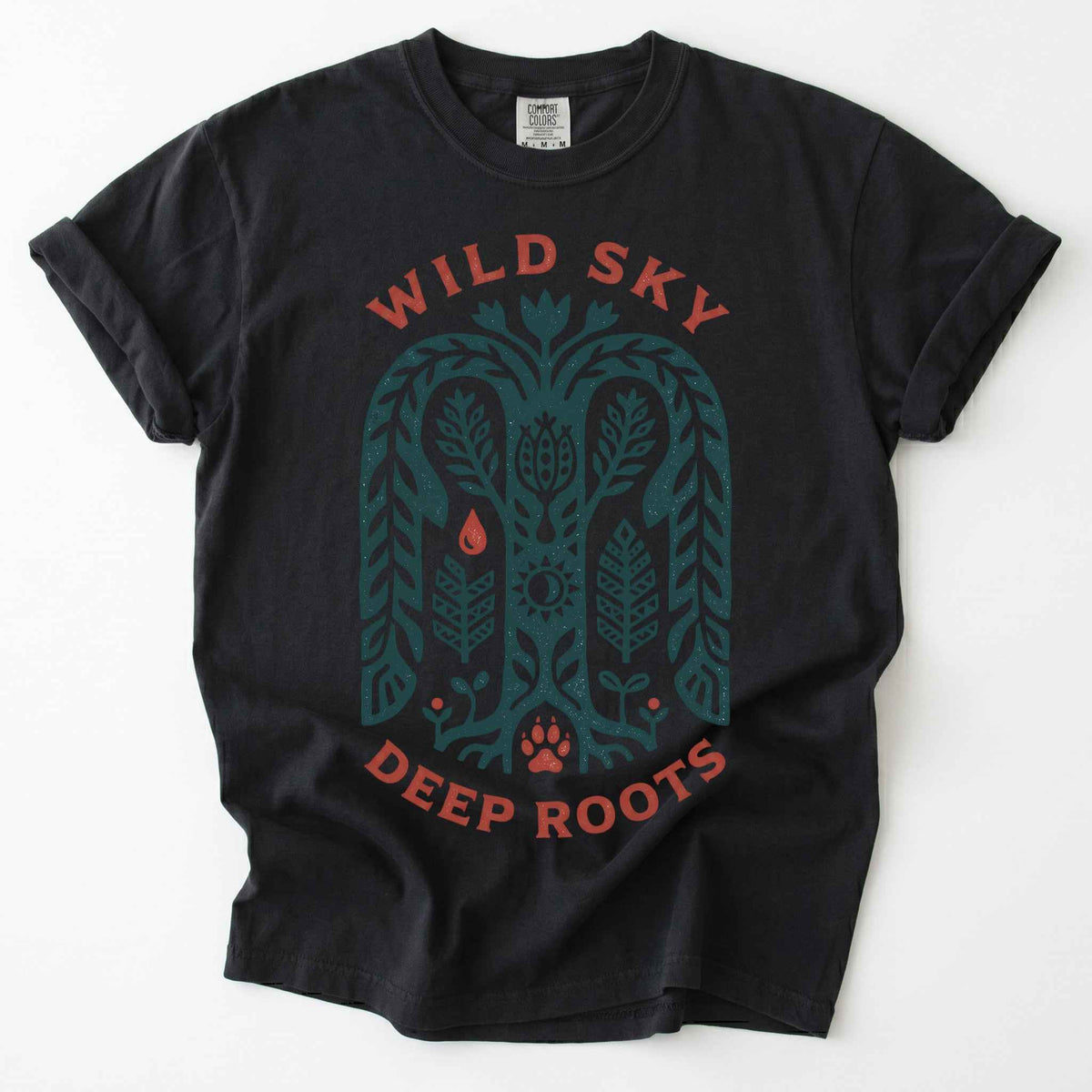 Wild Sky Deep Roots Vintage Washed T-Shirt