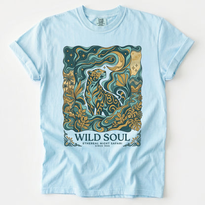 Wild Soul Night Safari Vintage Washed T-Shirt