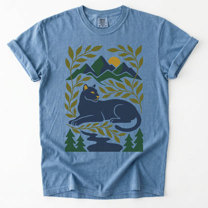 Wilderness Panther Vintage Washed T-Shirt