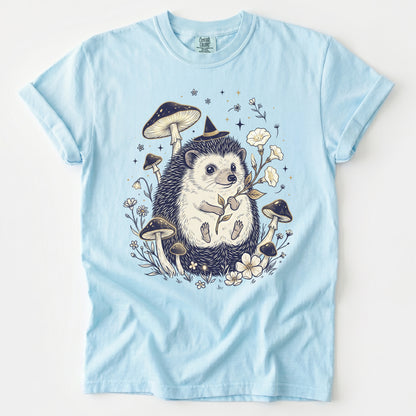 Witchy Hedgehog Vintage Washed T-Shirt