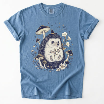 Witchy Hedgehog Vintage Washed T-Shirt