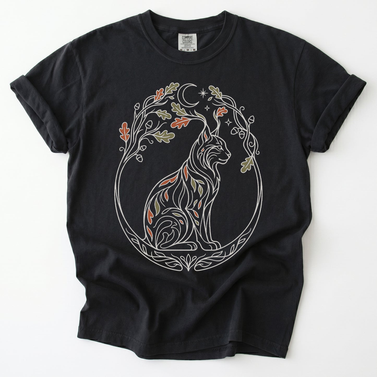 Woodland Lynx Vintage Washed T-Shirt