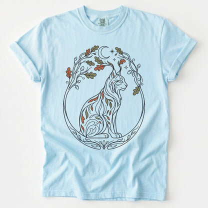 Woodland Lynx Vintage Washed T-Shirt