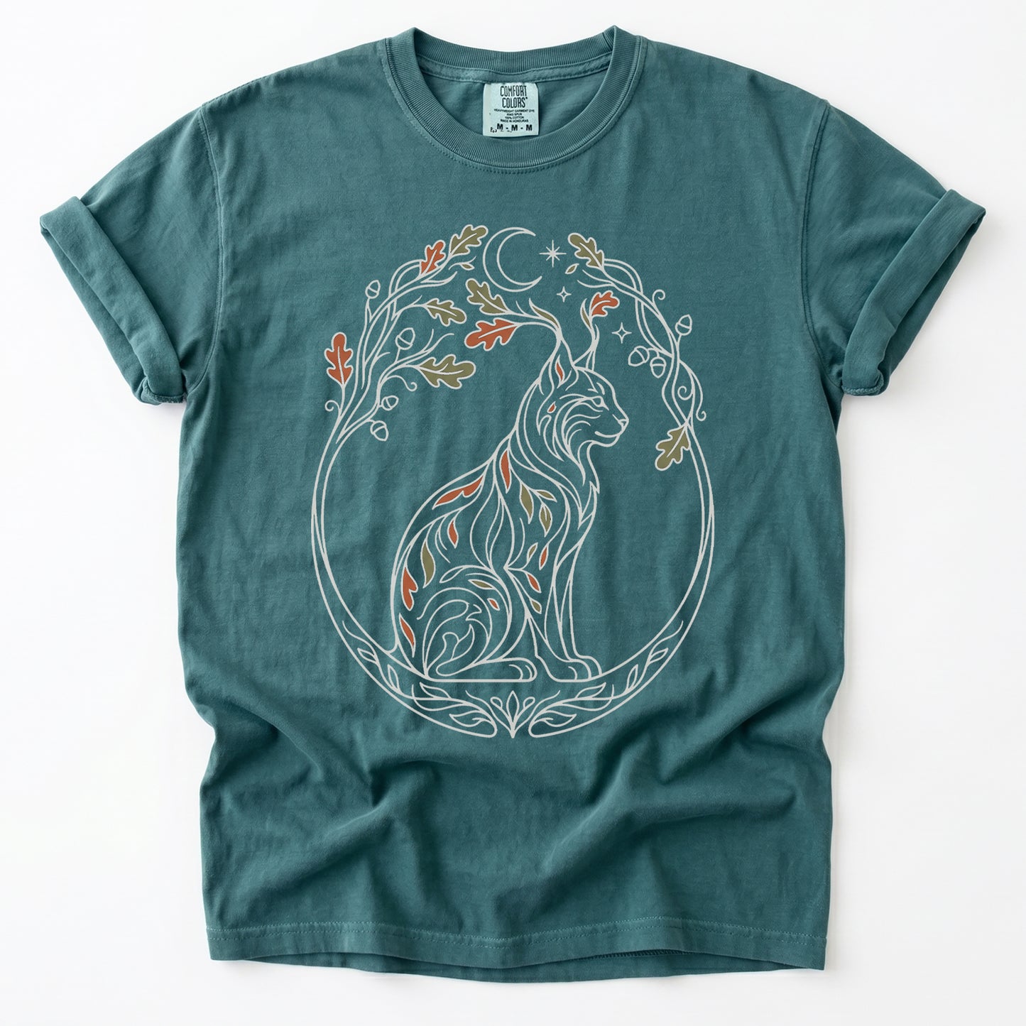 Woodland Lynx Vintage Washed T-Shirt