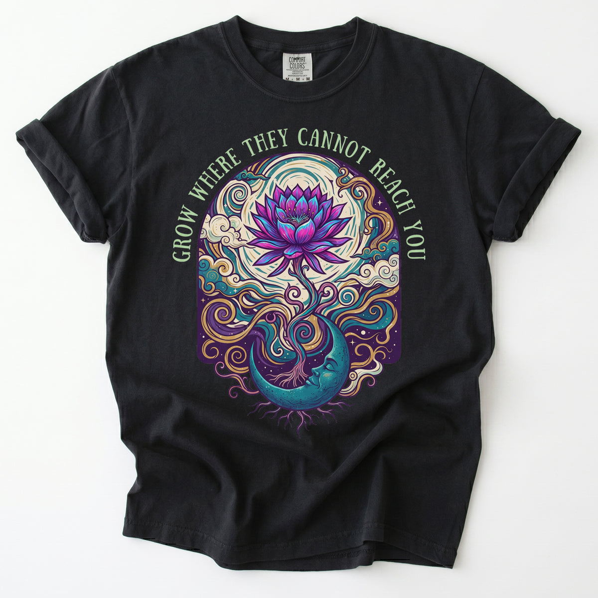 Grow Where They Cannot Reach You Vintage Washed T-Shirt