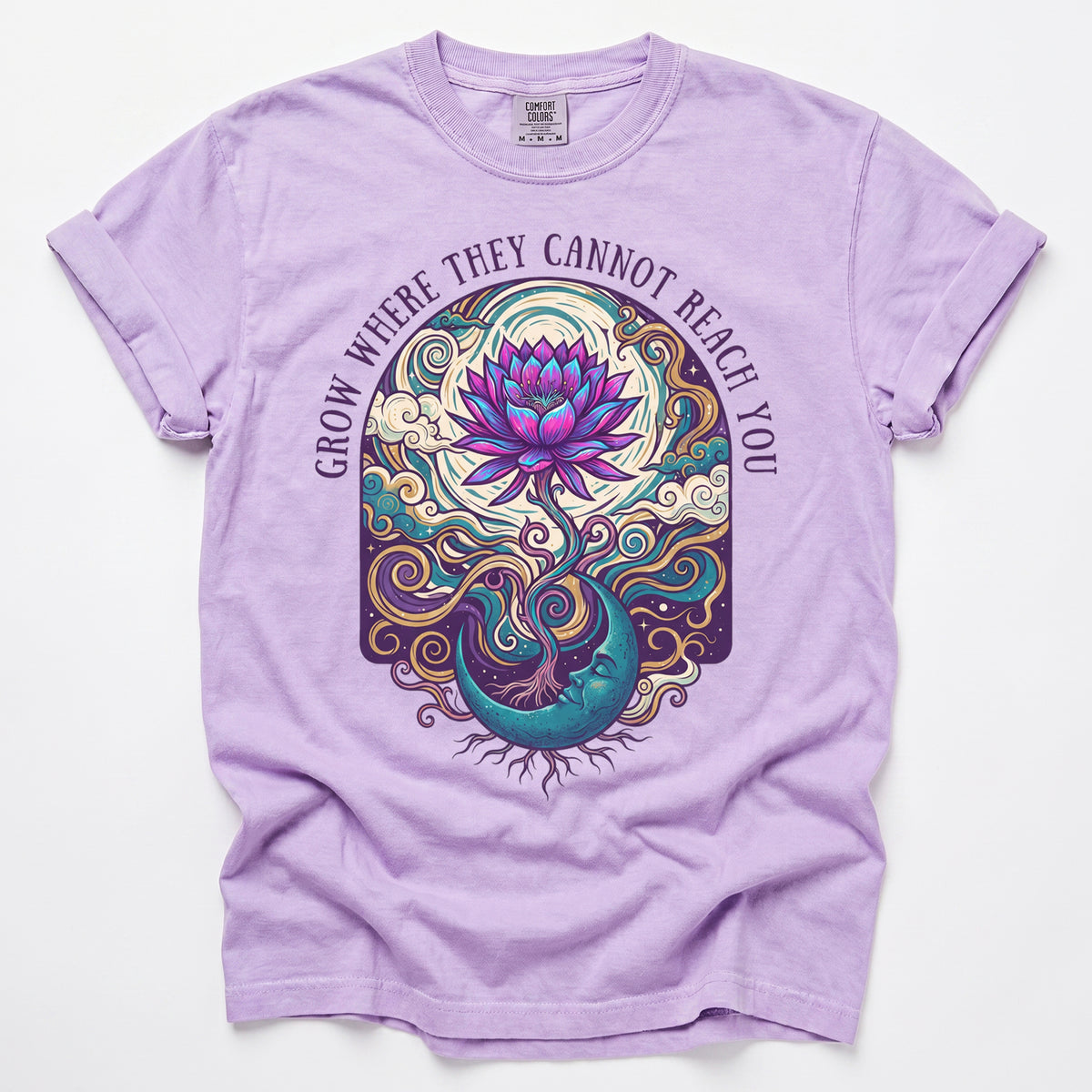 Grow Where They Cannot Reach You Vintage Washed T-Shirt