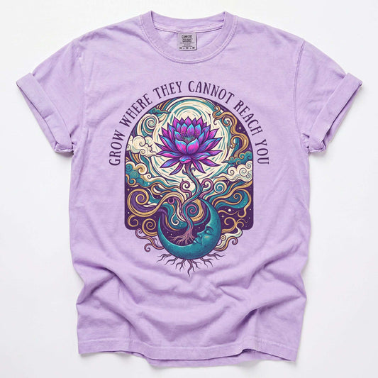 Grow Where They Cannot Reach You Vintage Washed T-Shirt