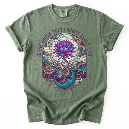 Grow Where They Cannot Reach You Vintage Washed T-Shirt