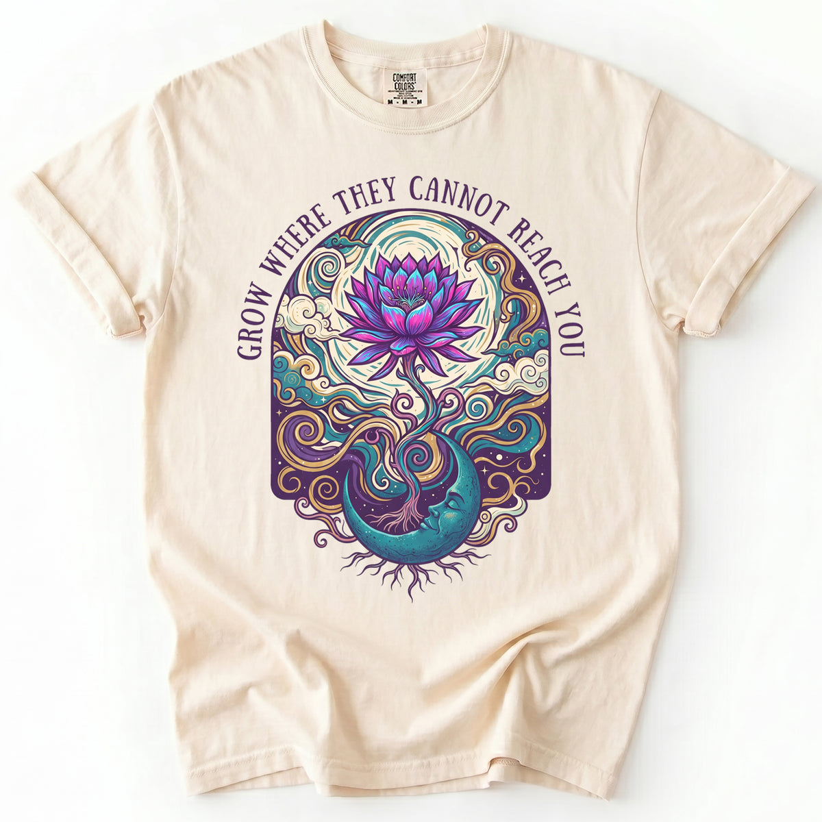 Grow Where They Cannot Reach You Vintage Washed T-Shirt