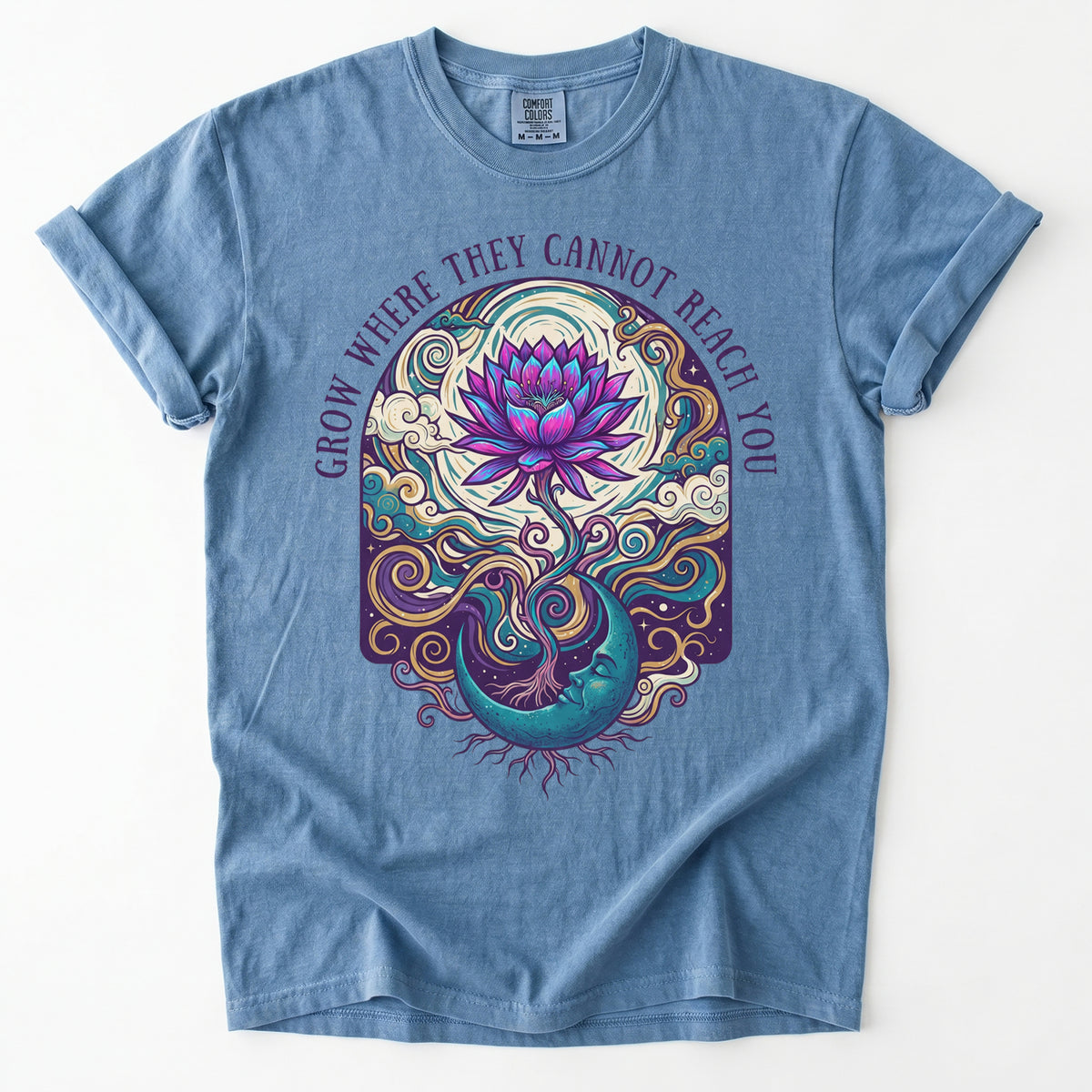 Grow Where They Cannot Reach You Vintage Washed T-Shirt