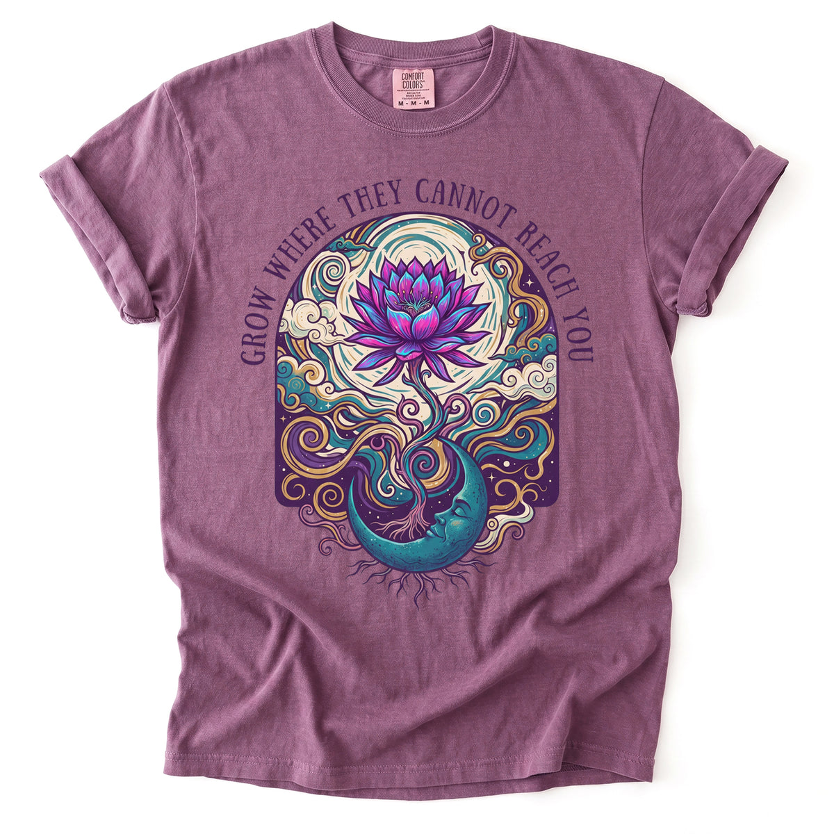 Grow Where They Cannot Reach You Vintage Washed T-Shirt