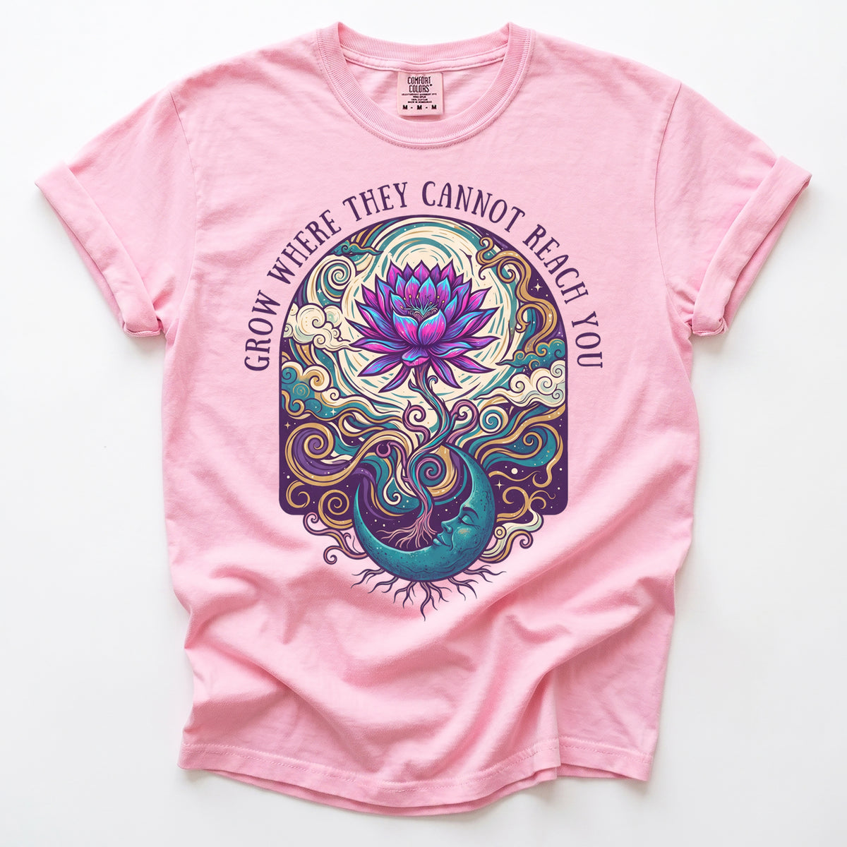 Grow Where They Cannot Reach You Vintage Washed T-Shirt