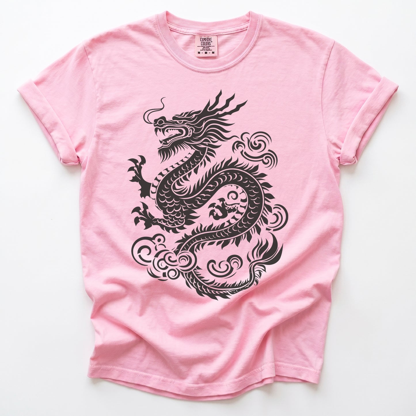 Traditional Ink Dragon Vintage Washed T-Shirt