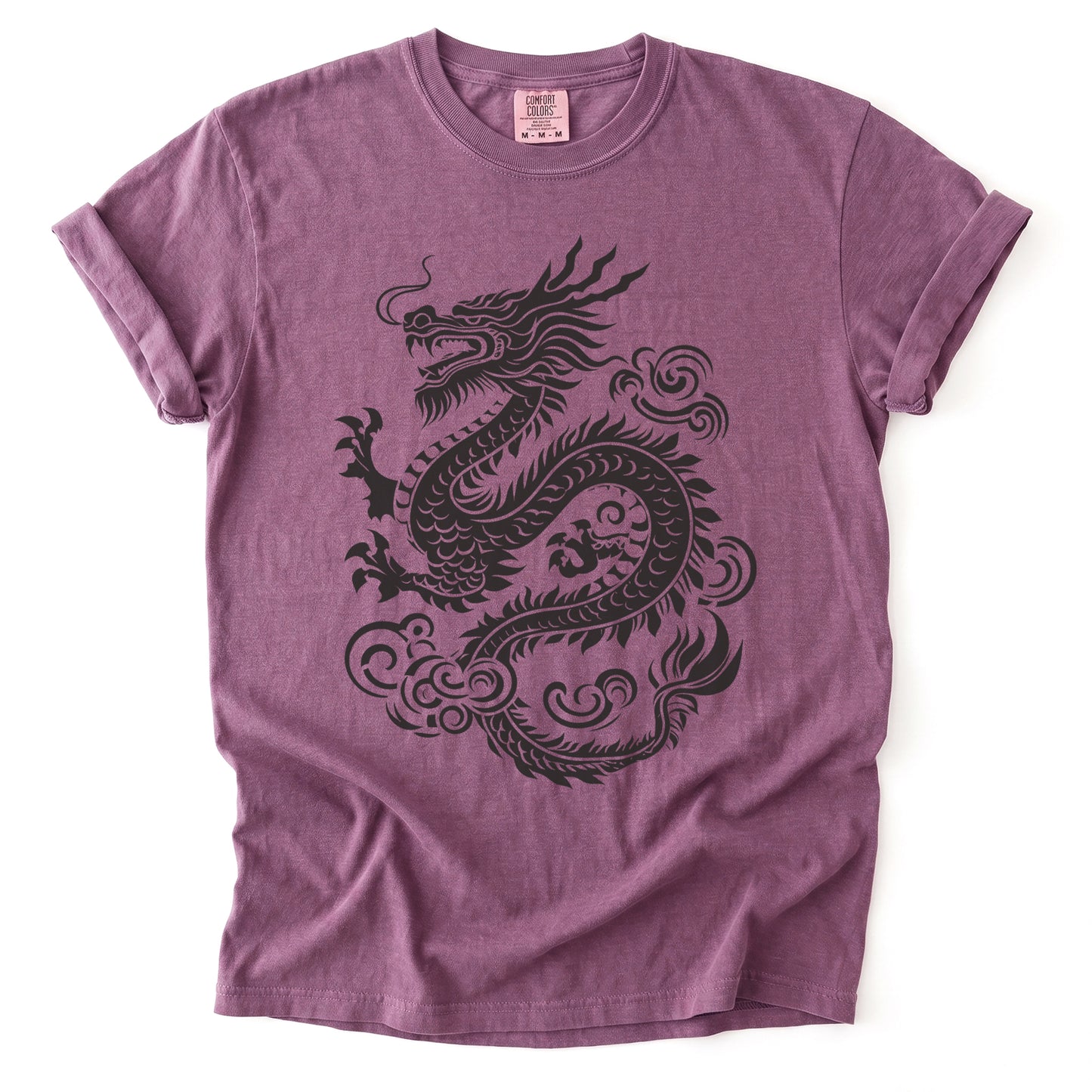 Traditional Ink Dragon Vintage Washed T-Shirt