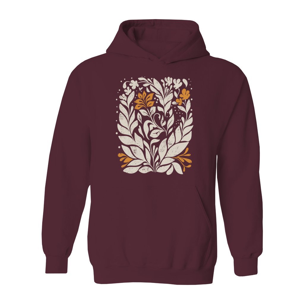Botanical Bliss Flower Hoodie - Rue Mentana
