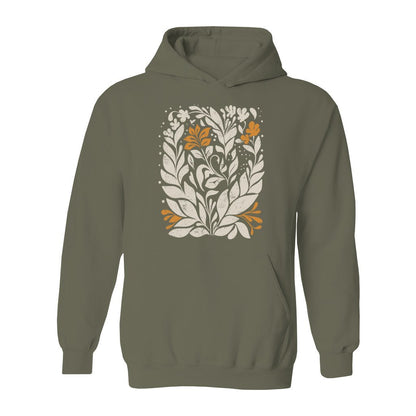Botanical Bliss Flower Hoodie - Rue Mentana