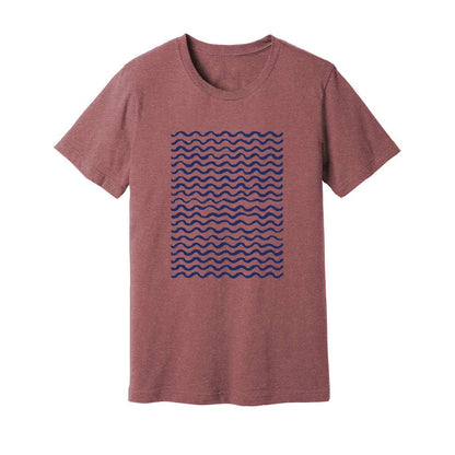 Wavy Lines T-Shirt - Rue Mentana
