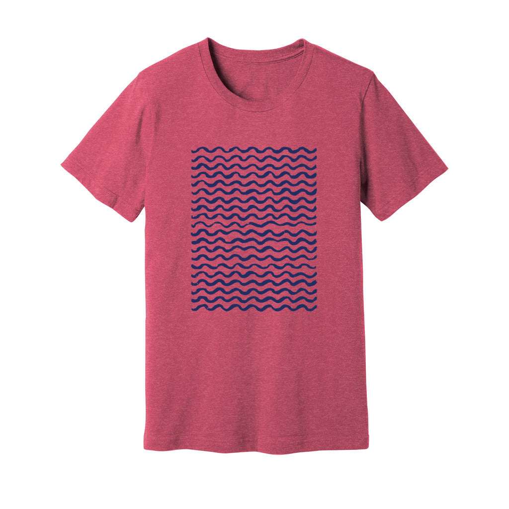 Wavy Lines T-Shirt - Rue Mentana